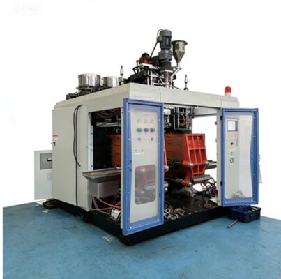 Energy-Optimized Extrusion Blow Molding Machine with 80kW Total Power System, 6 Heads Die, and PLC Touch Screen Control