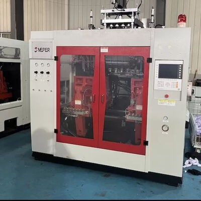 Double Station Extrusion Molding Machine with 10L Max Product Volume and PLC Touch Screen Control for Large Scale Plastic Manufacturing