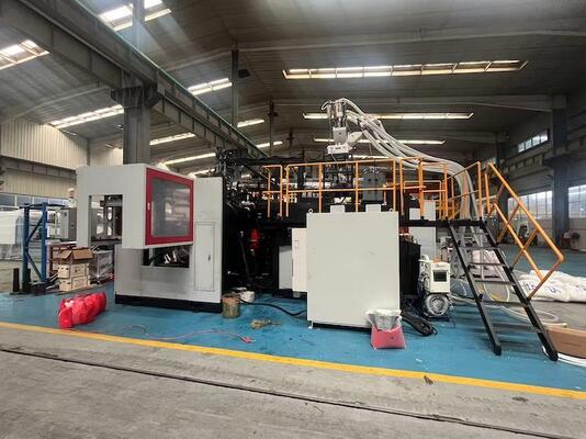 Double Station Extrusion Molding Machine with 40kg/h Output and Fully Automatic Operation for Plastic Bottle Blow Molding
